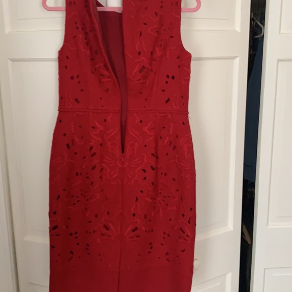 Talbots Wool blend Sheath dress in Dark Red, Sz 6 (runs generous) - Picture 5 of 10